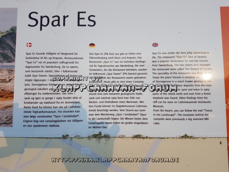 Broager Geschichte des Campingplatzes