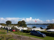 Blick vom Waschhaus über die Schlei