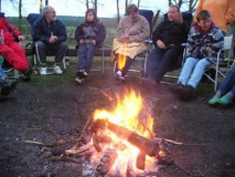 Nordtreffen 2006 - Stimmung am Lagerfeuer