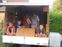 Die Campingfamilie (aus Kiel)