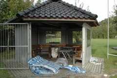 Grillplatzaufbau