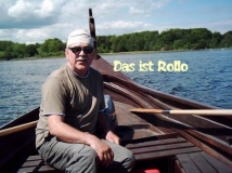 Rollo beim schippern