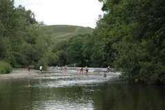 Nahe am Sommer 2011 - Monzingen - Bad in der Nahe - Am Wehr