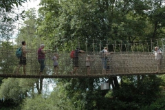 Nahe am Sommer 2011 - Monzingen - Barfußpfad Bad Sobernheim - Hängebrücke - 2