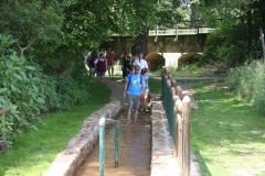 Nahe am Sommer 2011 - Monzingen - Barfußpfad Bad Sobernheim - Kaltes Wasser