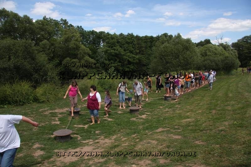 Nahe am Sommer 2011 - Monzingen - Barfußpfad Bad Sobernheim - Seiltanz - 1