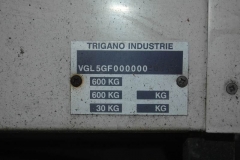 Trigano 5GF - Typenschild