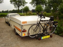 Fiets achterop