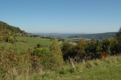 Oktoberfest - Haselbach - Blick nach Bischofsheim