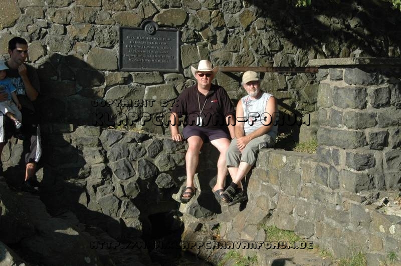 Oktoberfest - Wasserkuppe - Udo und Jürgen an der Fuldaquelle