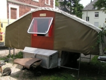 Dandy Folding Caravan, Bj. 1982 - Deichselseite