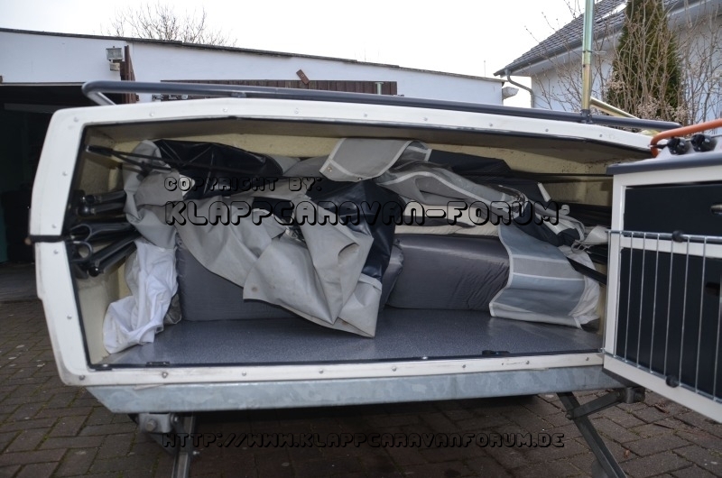 Camp-let - Einbau des erhöhten Lattenrostes